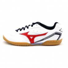 美津濃Mizuno 81GA183041 專業(yè)乒乓球鞋運動鞋 白/紅/銀色