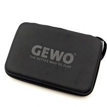 杰沃Gewo 捷沃PD35系列硬質(zhì)硬殼黑色單層方形乒乓球拍套拍包