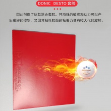 DONIC多尼克 藍色緊握S1 13069 粘性乒乓球拍膠皮反膠套膠