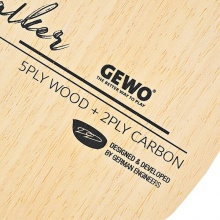 GEWO杰沃天行者乒乓球拍專業(yè)底板5+2內(nèi)置碳素快攻弧圈全面型打法