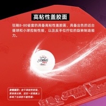DHS紅雙喜狂飆8-80省套狂飚880省套高粘高彈內(nèi)能乒乓球膠皮反膠套膠