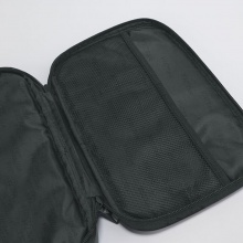 Victas維克塔斯乒乓球拍套雙層方形球拍包便攜收納耐磨VC643藍(lán)色黑色