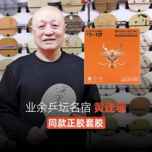 Super kaiser超皇G12pro乒乓球膠皮黃建疆傳奇正膠快攻擊打速度型正膠乒乓套膠