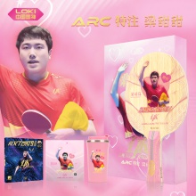 【附贈梁甜甜保溫杯】Loki雷神梁靖崑ARC特注梁甜甜ARC特注乒乓球拍底板紀念底板
