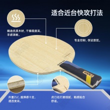 【送三星球】卓隆&郗恩庭愛豆IDOL乒乓球拍底板外置ZLC快攻速度型乒乓底板