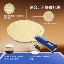 【送三星球】卓隆&郗恩庭樂章速度speed乒乓球拍底板外置ALC弧圈快攻型乒乓底板
