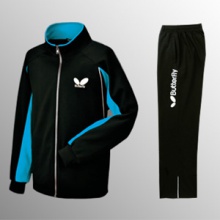 蝴蝶BUTTERFLY WSW-4260214 新款運動套服  黑藍