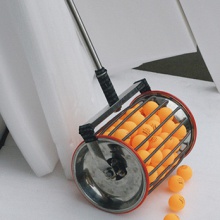 新型滾動式乒乓球撿球器  不銹鋼架構(gòu) 鎳鋼彈簧