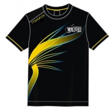 精英乒乓網(wǎng) ?？钸\(yùn)動(dòng)T恤，黑色