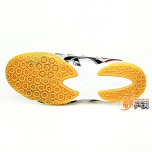 亞瑟士ASICS R40XQ-9390 新款運動鞋（銀色/黑色）乒乓球鞋