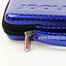 優(yōu)拉JOOLA  亮藍色硬殼方拍套  可放三顆乒乓球 819