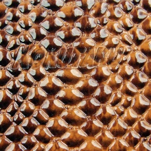 可酷達(dá)酷KOKUTAKU  乒乓球方形皮革單拍套 咖啡色