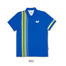 蝴蝶BUTTERFLY  BWH-269-0311 新款藍(lán)色運(yùn)動短袖