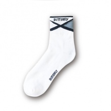 蝴蝶BUTTERFLY  TBC-SO-042灰色/藍色專業(yè)運動襪