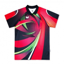 蝴蝶BUTTERFLY BWH-268-0201新款運(yùn)動(dòng)短袖