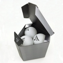 驕猛XIOM  新材料40+無(wú)縫三星乒乓球白色 六只裝